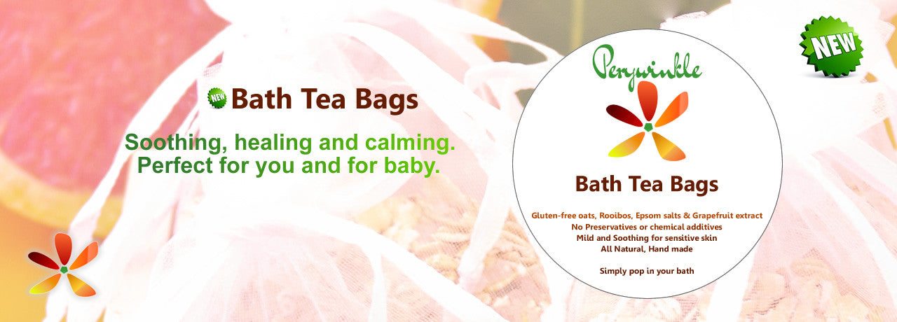 Bath Tea Bags - Safe for Newborns and Babies